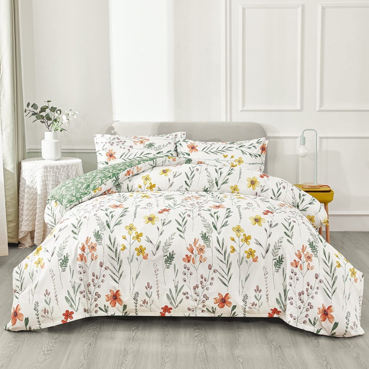 100% Cotton Ultra Soft 3 - Piece Duvet Cover Set - Anna's Linens