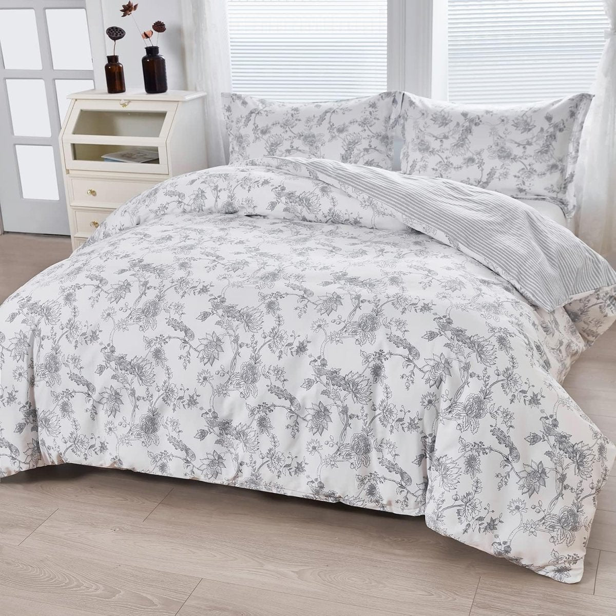 100% Cotton Ultra Soft 3 - Piece Duvet Cover Set - Anna's Linens