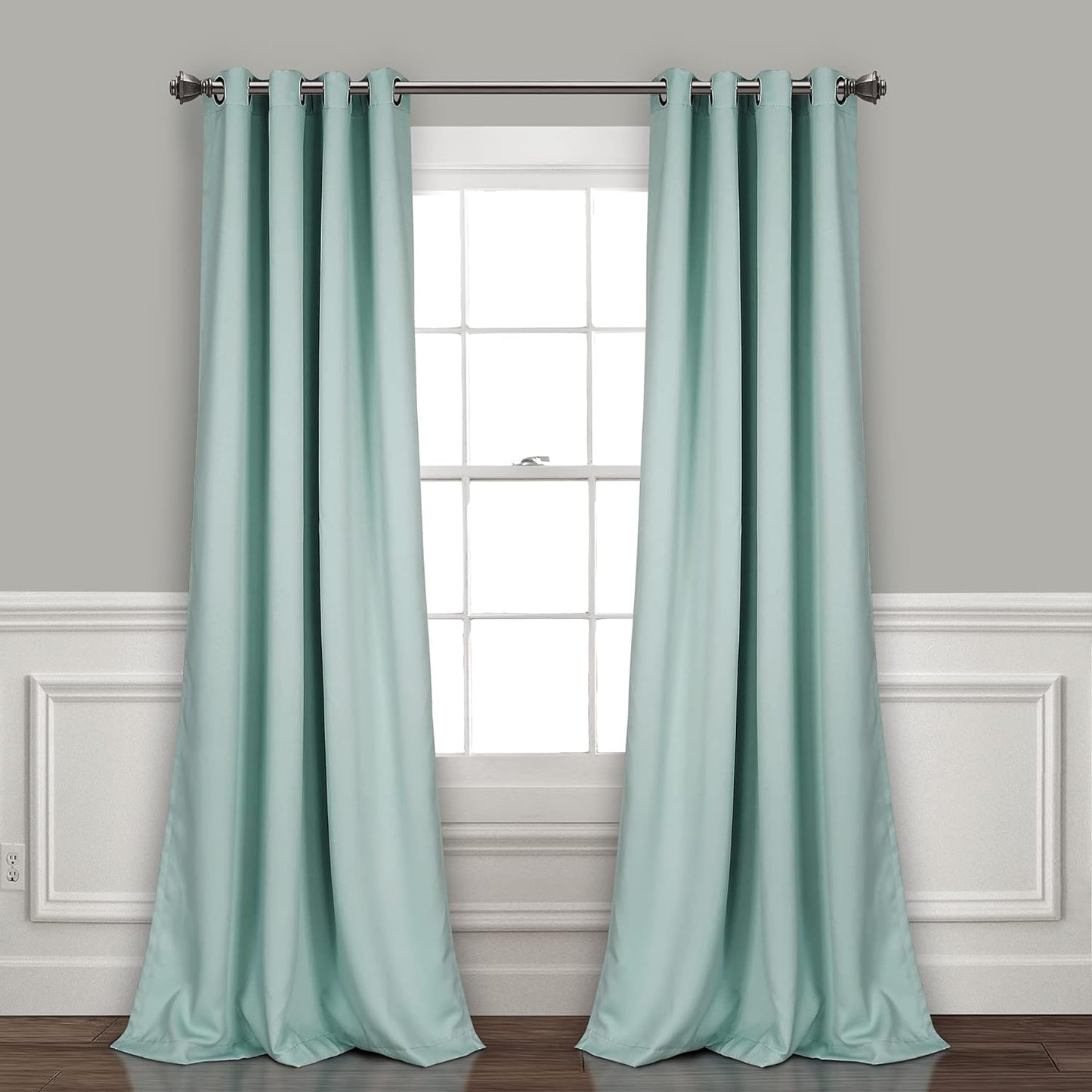 Decor Curtains Grommet Panel with Insulated Blackout Lining | AnyLinen