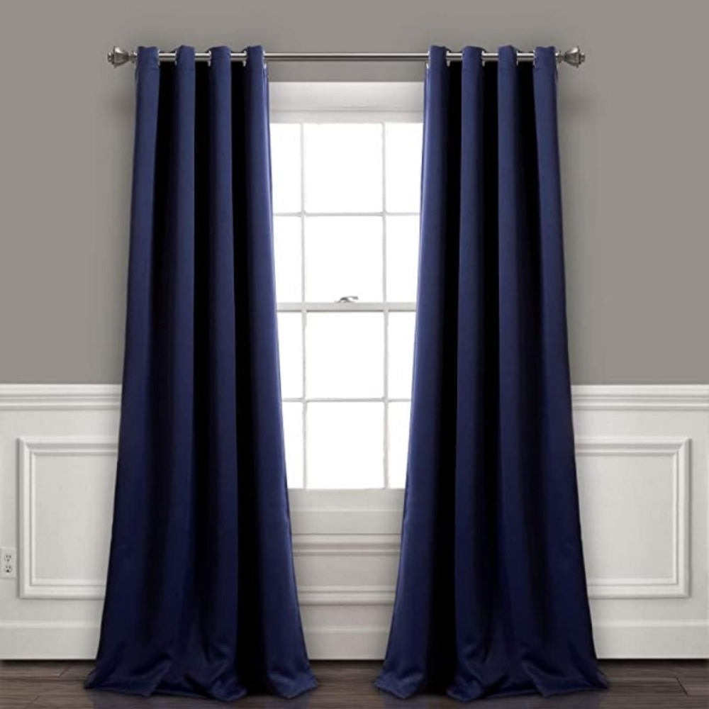 Decor Curtains Grommet Panel with Insulated Blackout Lining | AnyLinen