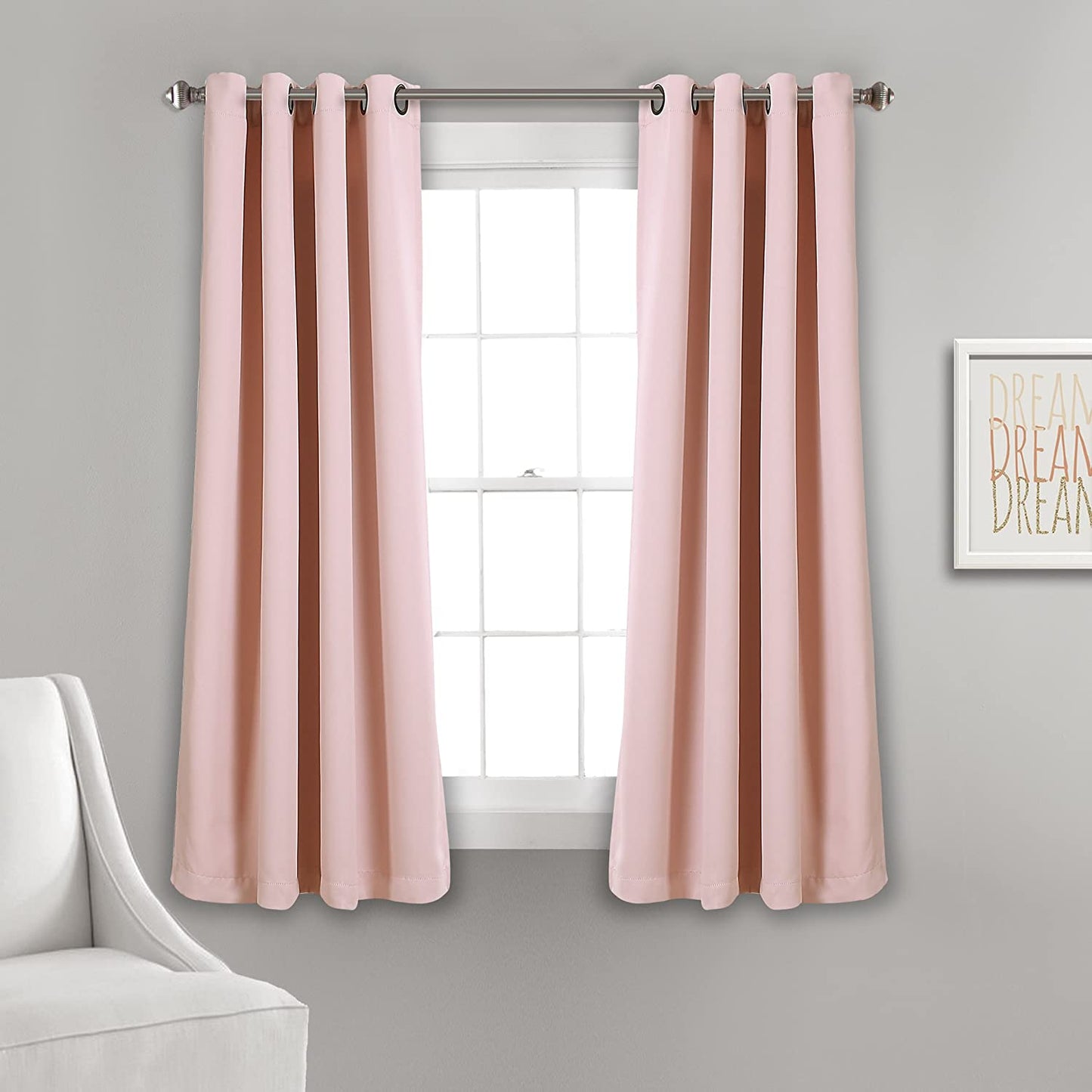 Decor Curtains Grommet Panel with Insulated Blackout Lining | AnyLinen