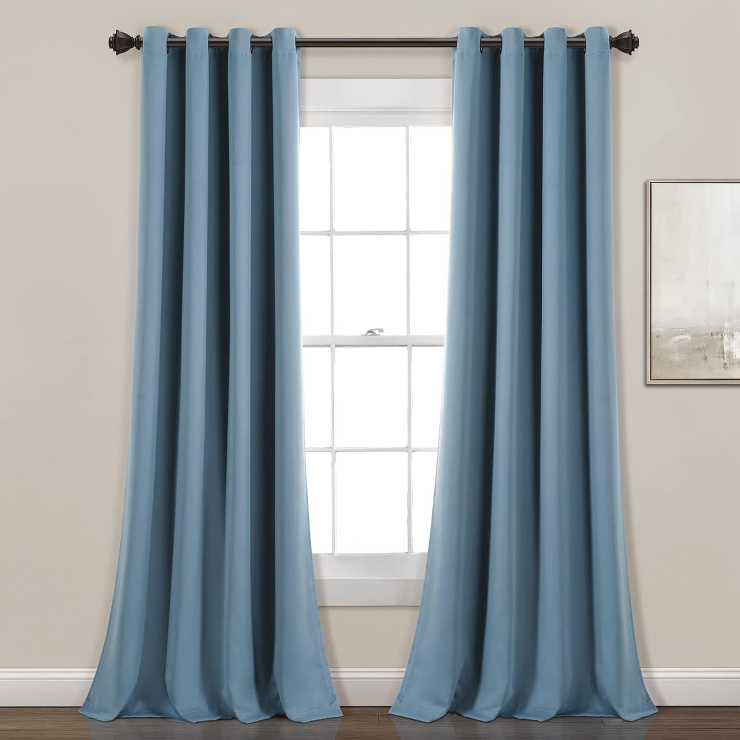 Decor Curtains Grommet Panel with Insulated Blackout Lining | AnyLinen