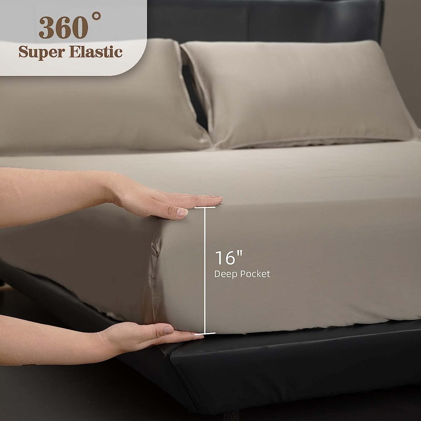Luxuriously Soft Organic Bamboo Bed Sheets: Cooling and Breathable