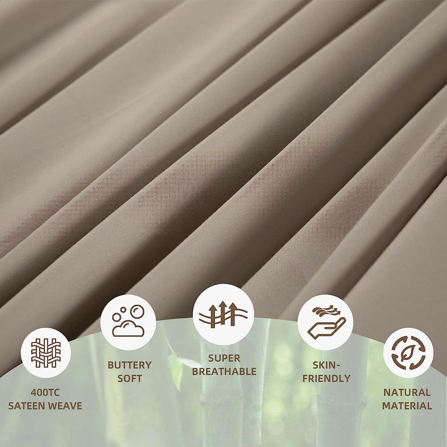 Luxuriously Soft Organic Bamboo Bed Sheets: Cooling and Breathable