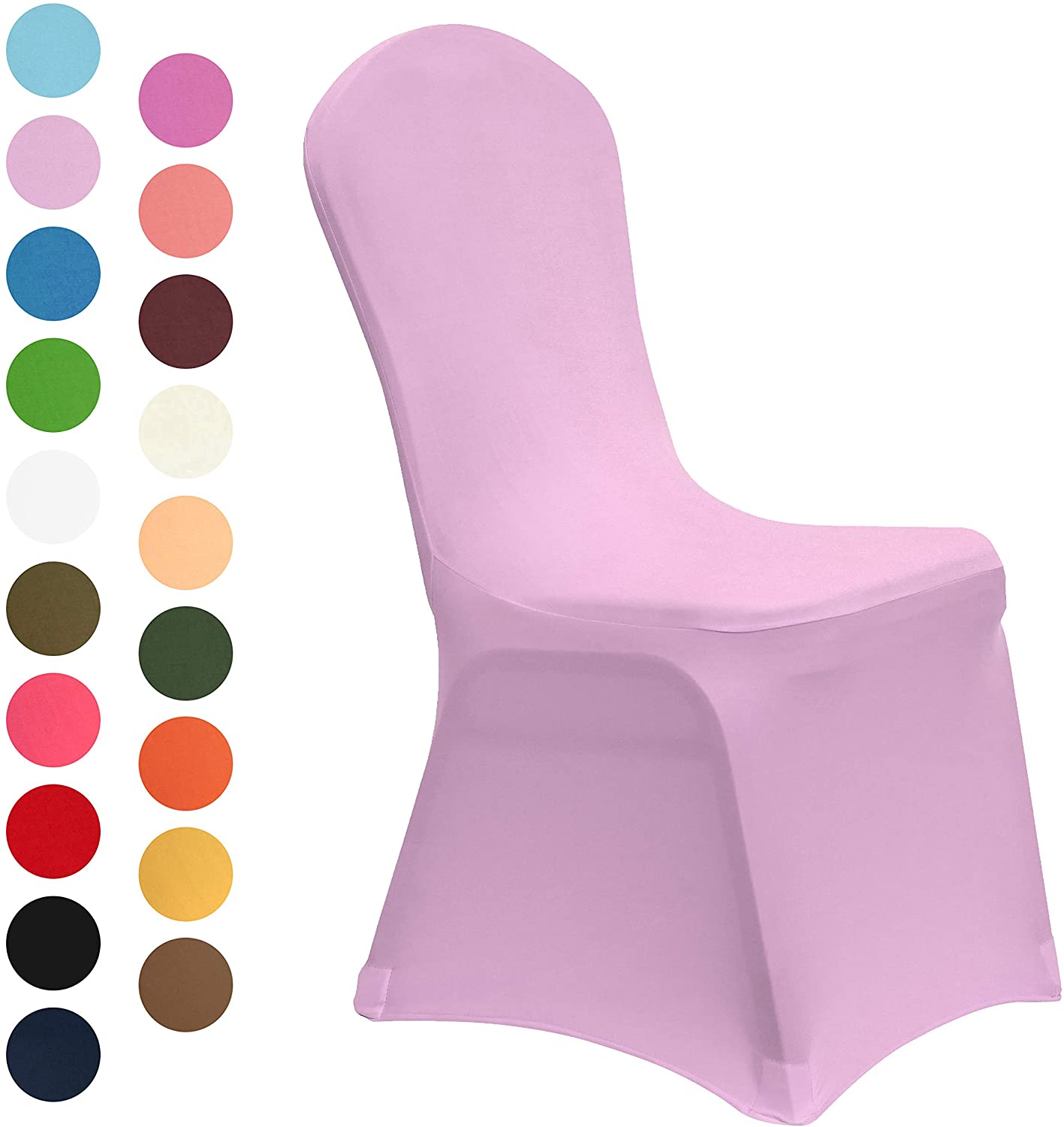 Set of 10 Spandex Dining Living Room Chair Covers | Anna's Linens