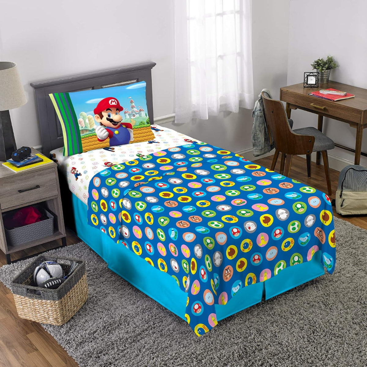 Twin Kids 3 - Piece Bed Sheet Set - Anna's Linens