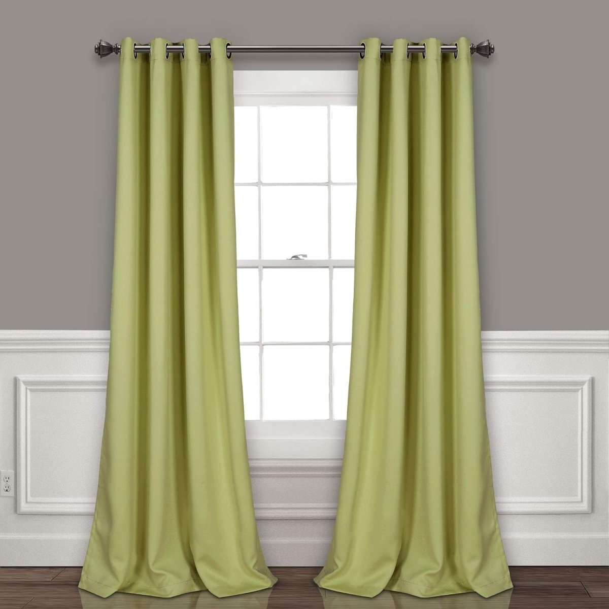 Decor Curtains - Grommet Panel with Insulated Blackout Lining - Anna's Linens