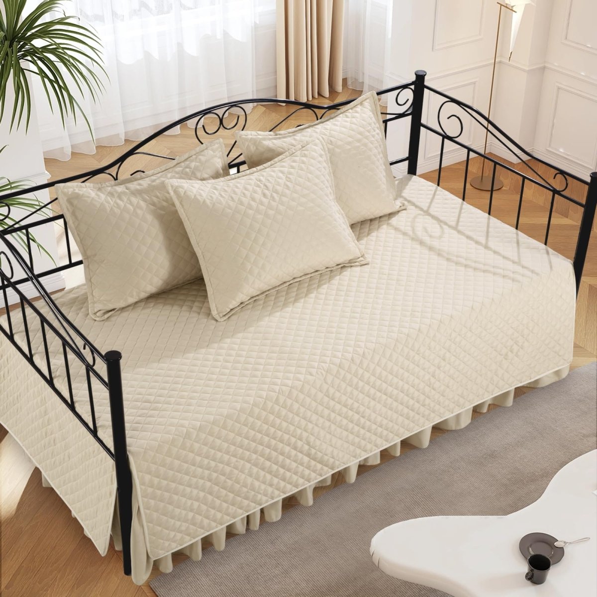 Diamond Stitching All Season Daybed Bedding Set - Anna's Linens