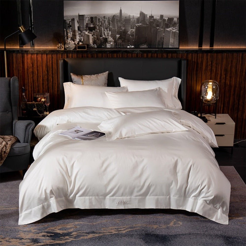 Hotel Quality Silky Soft Egyptian Cotton Bedding 6 Pcs Set - Anna's Linens