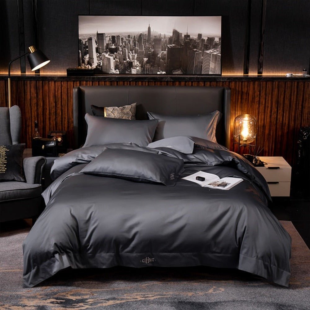 Hotel Quality Silky Soft Egyptian Cotton Bedding 6 Pcs Set - Anna's Linens