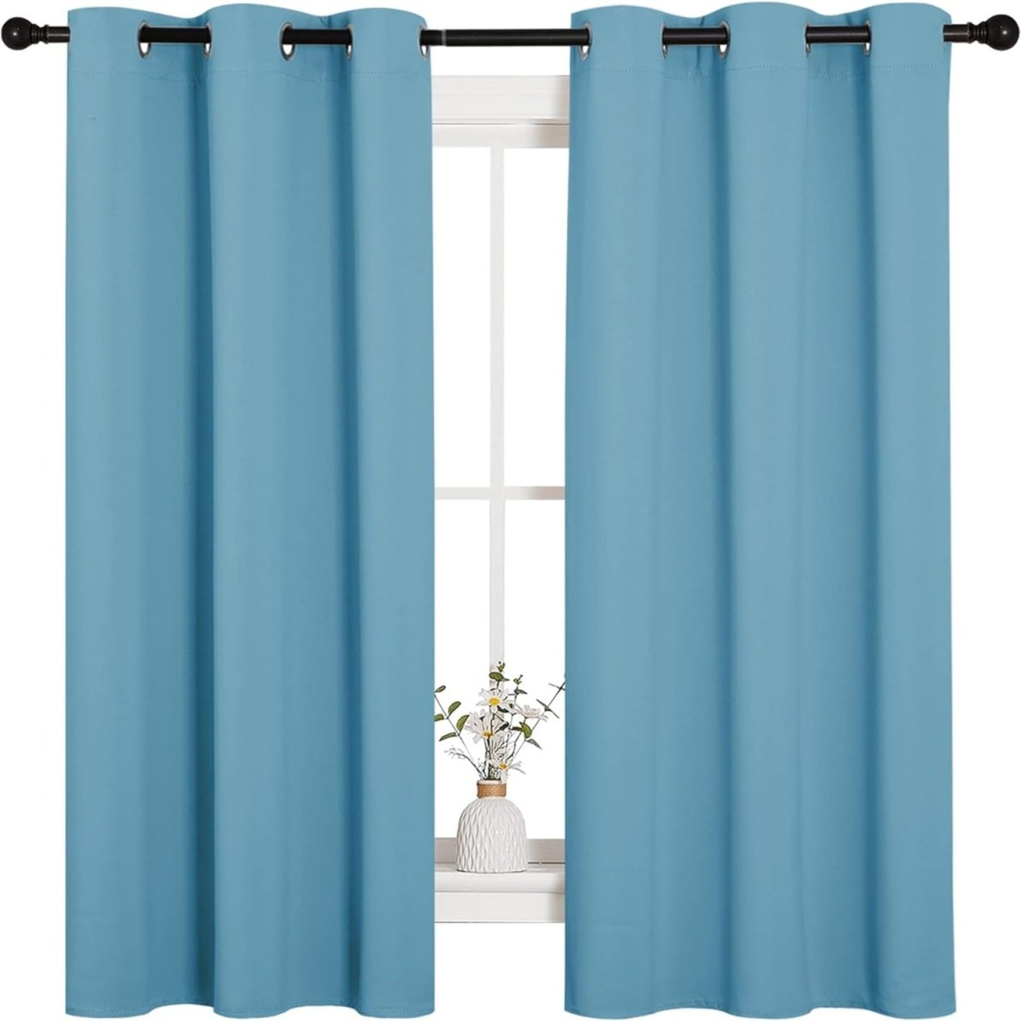 Light Blocking Soft Fabric Curtain - Anna's Linens