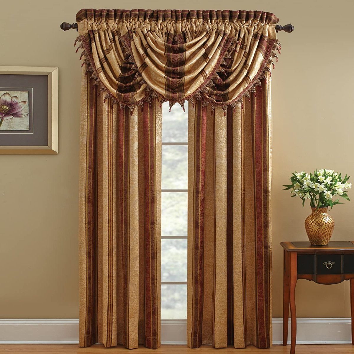 Marquis Lined T - Panel Drapes 84 Inch - Anna's Linens