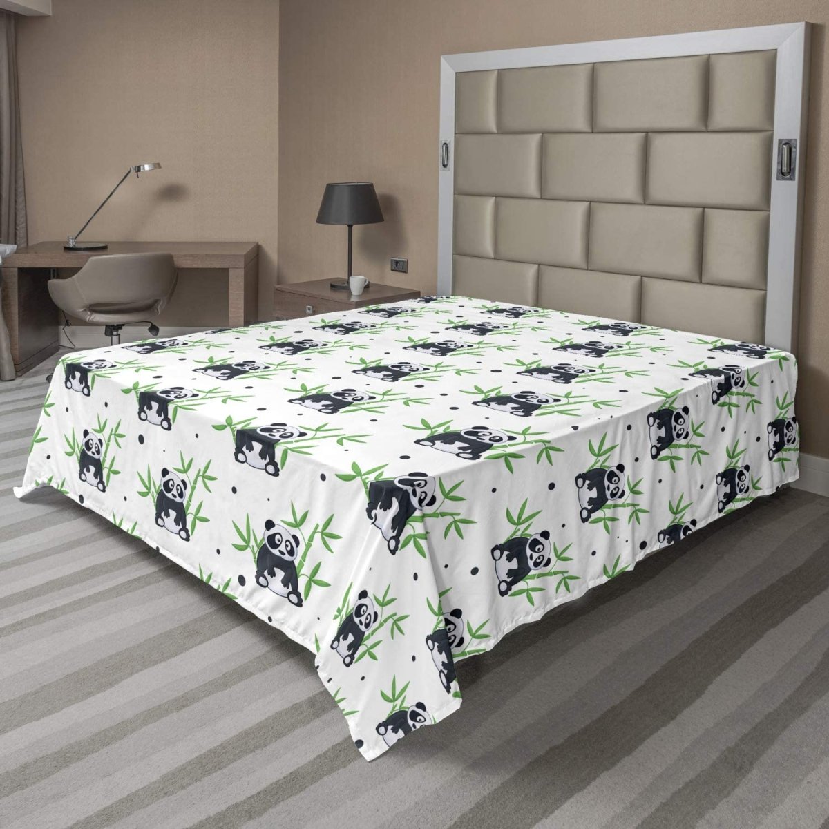 Nature Flat Sheet Soft Comfortable Top Decorative Sheet - Anna's Linens