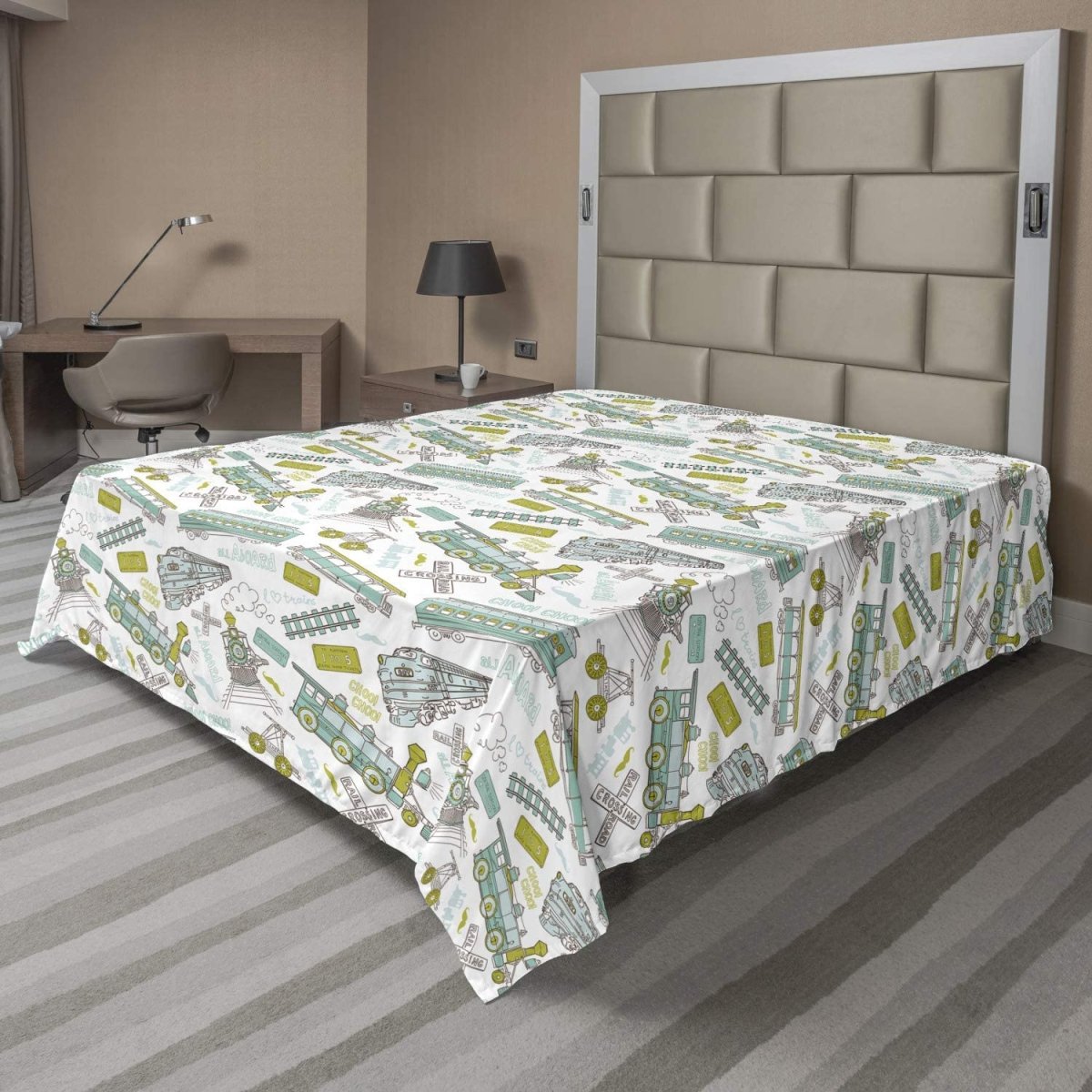 Nature Flat Sheet Soft Comfortable Top Decorative Sheet - Anna's Linens