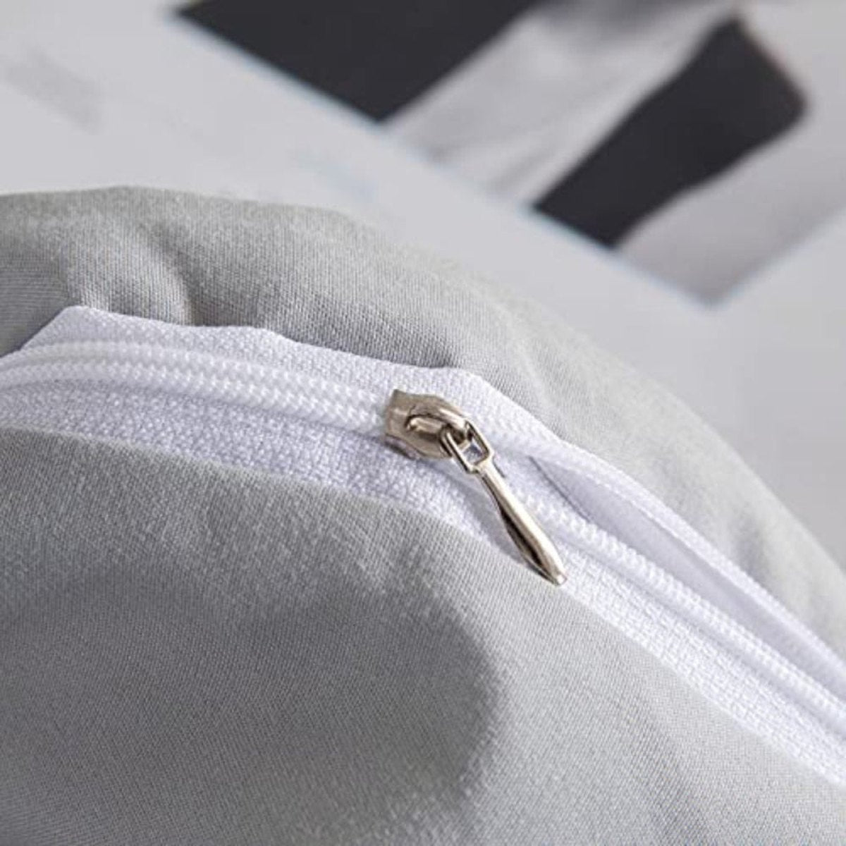 Soft Breathable Washed Microfiber Zipper Closure Duvet Cover Set - Anna's Linens