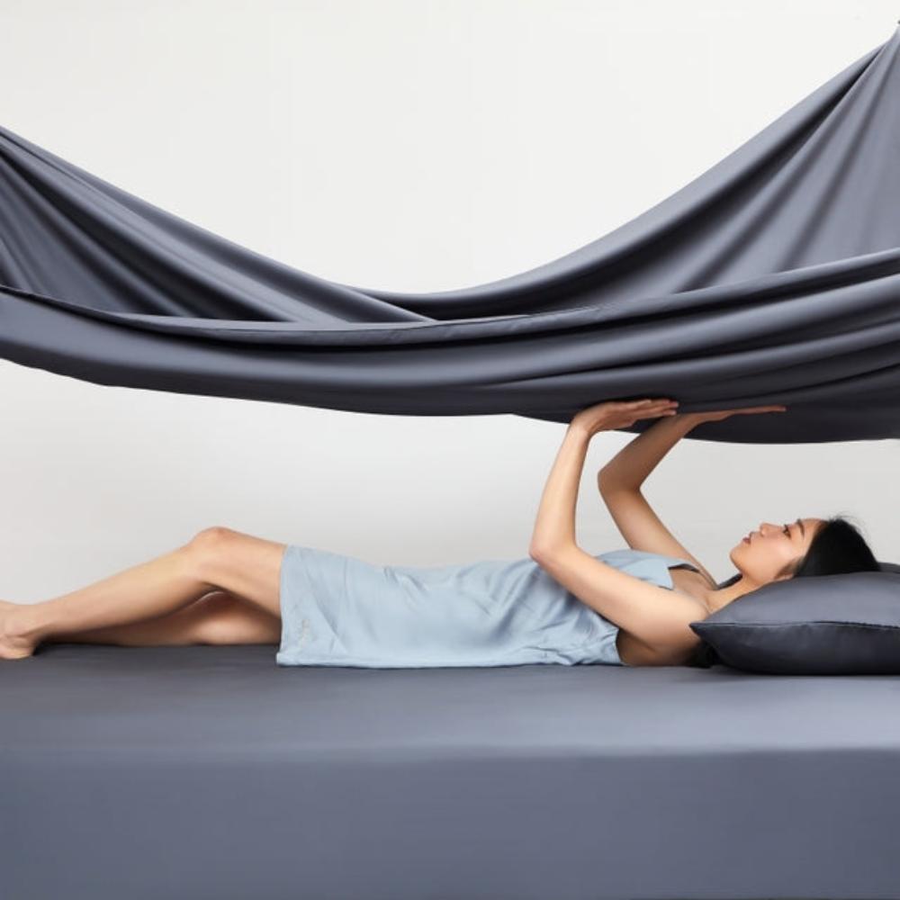 100% Mulberry Silk Fitted Sheet Pillowcases Set - Anna's Linens