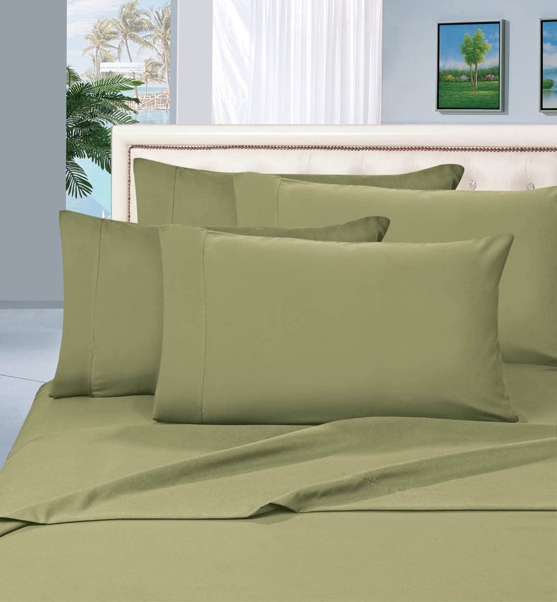 1500 Thread Count Egyptian Quality Silky Soft Luxury Bed Sheet Set