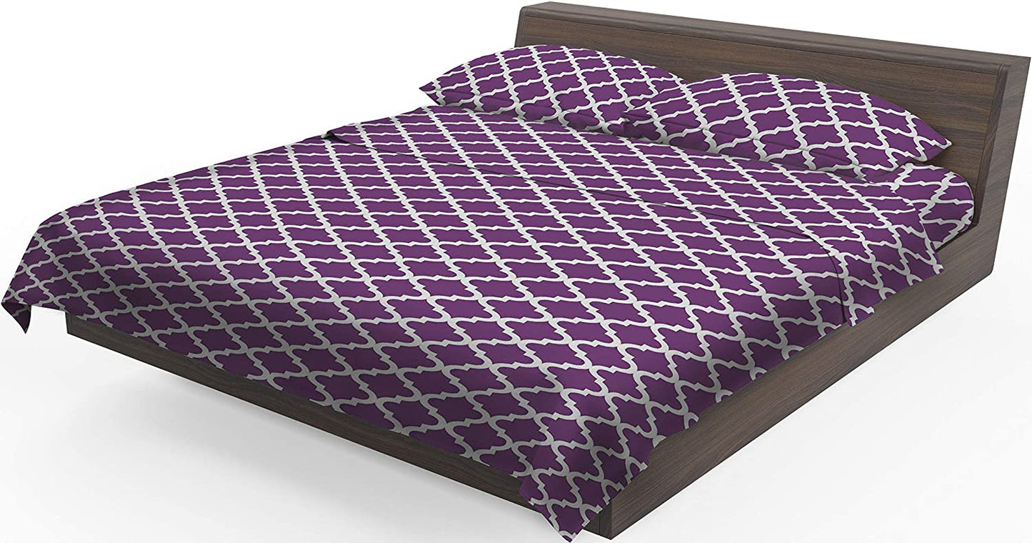 Checkered Purple