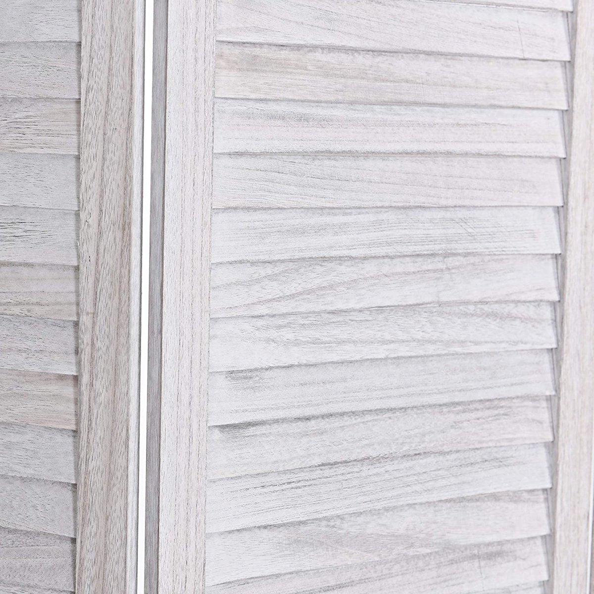 4 Panel 5.6 Ft Tall Wood Room Divider Partition Wall - Anna's Linens