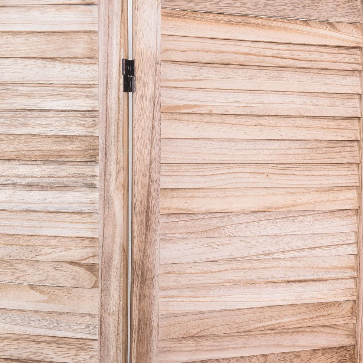 4 Panel 5.6 Ft Tall Wood Room Divider Partition Wall - Anna's Linens