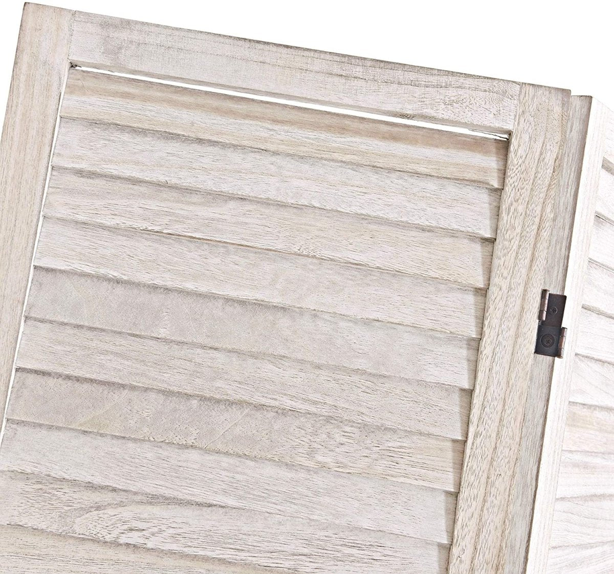 4 Panel 5.6 Ft Tall Wood Room Divider Partition Wall - Anna's Linens