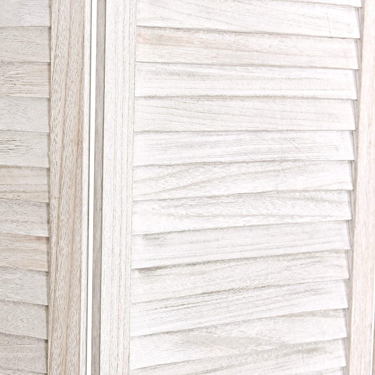 4 Panel 5.6 Ft Tall Wood Room Divider Partition Wall - Anna's Linens