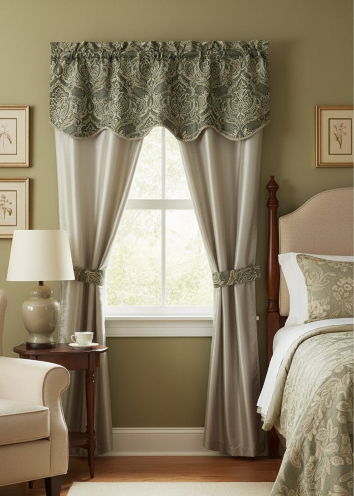 5 Piece Window Set, 54 x 84 - Inches - Anna's Linens