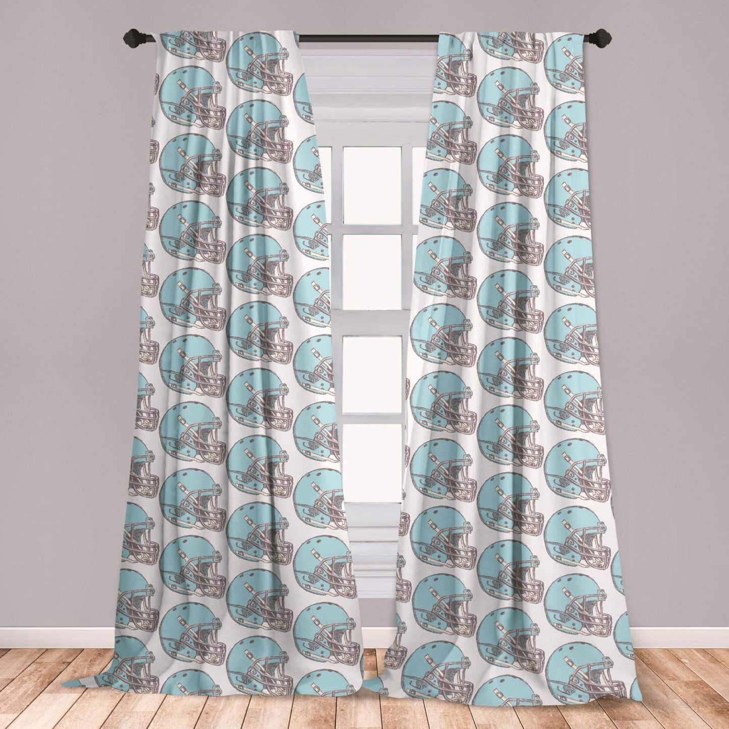 Leopard Print Window Curtains Leopard Texture Illustration Exotic Fauna Inspired Pattern Lightweight Decorative Panels Set of 2 with Rod Pocket 56" x 95" - Anna's Linens Store