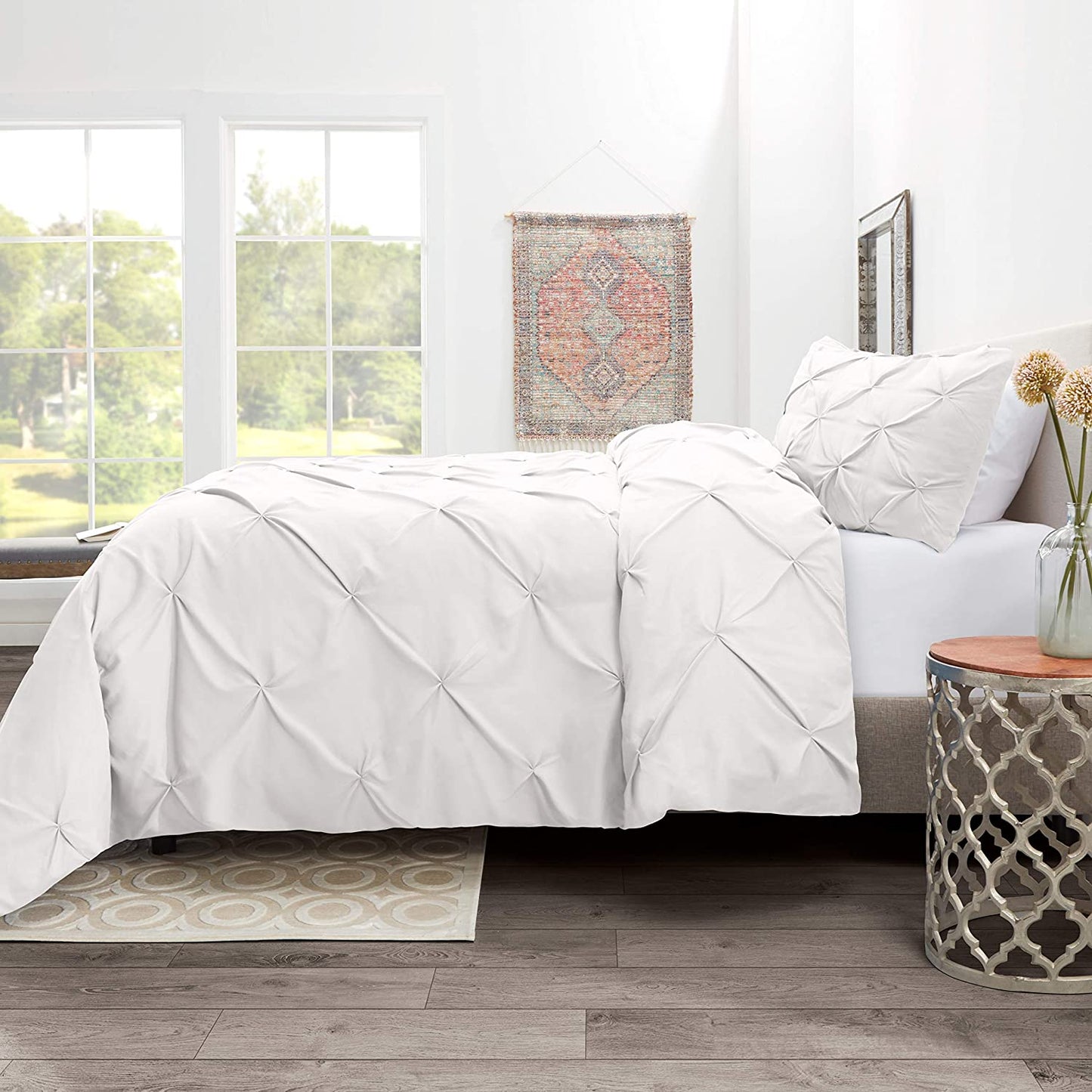 Bedding Down Alternative Quilted Hypoallergenic All Season Comforter