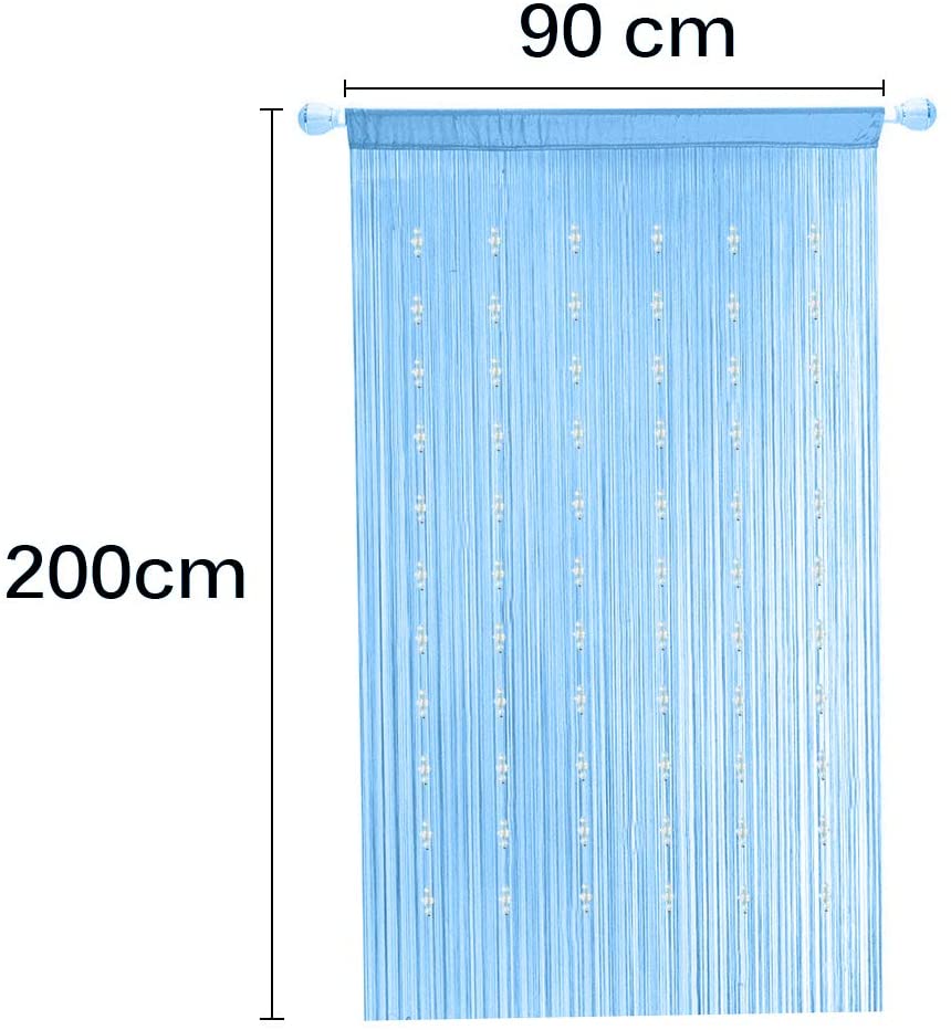 Crystal Beaded Curtain Tassel Curtain - Partition Door Curtain Beaded String Curtain Door Screen Panel Home Decor Divider Crystal Tassel Screen 90x200cm (2 Pack) - Anna's Linens Store