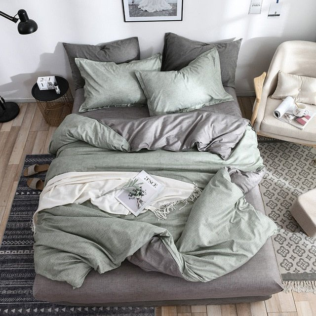 Avocado Classic Duvet Cover Bedding Set - Anna's Linens
