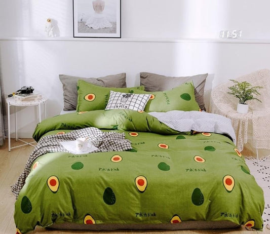 Avocado Classic Duvet Cover Bedding Set - Anna's Linens