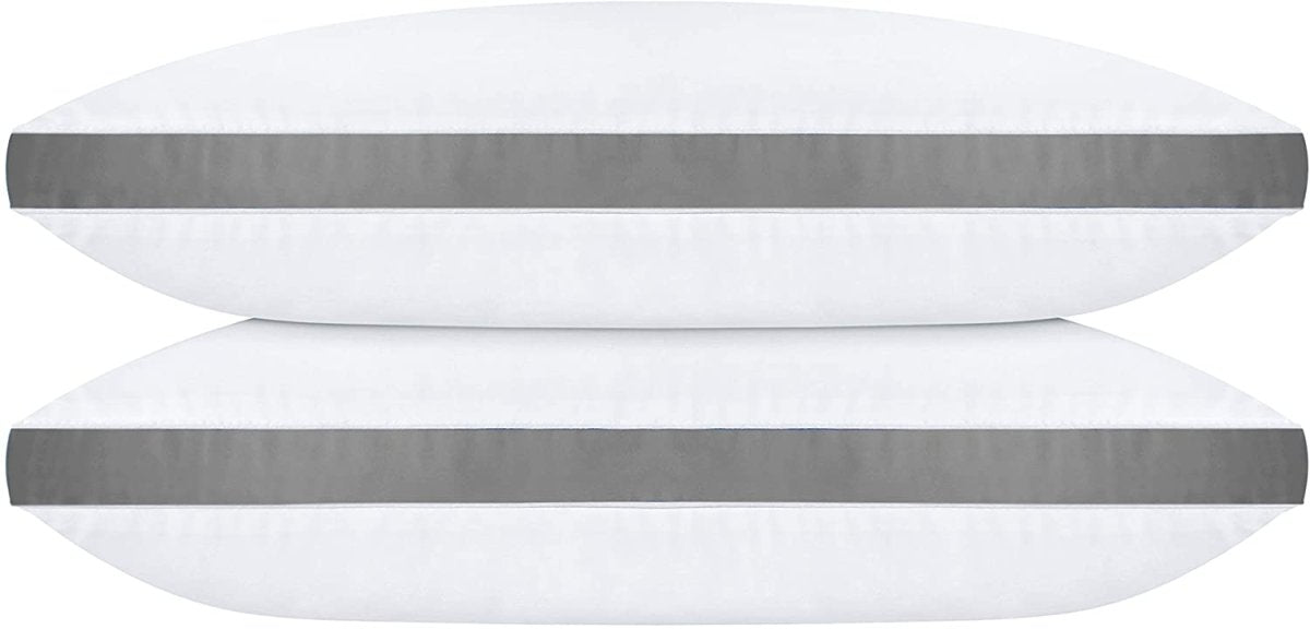 Bedding Gusseted Pillow (2 - Pack) Premium Quality - Side Back Sleepers - Anna's Linens