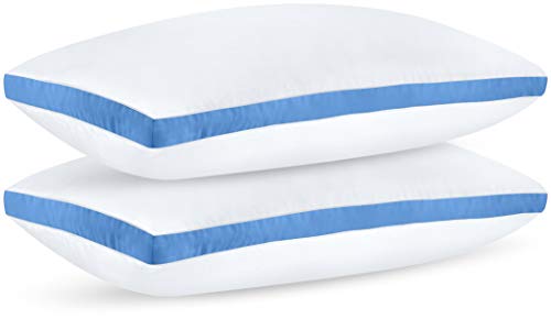 Bedding Gusseted Pillow (2 - Pack) Premium Quality - Side Back Sleepers - Anna's Linens