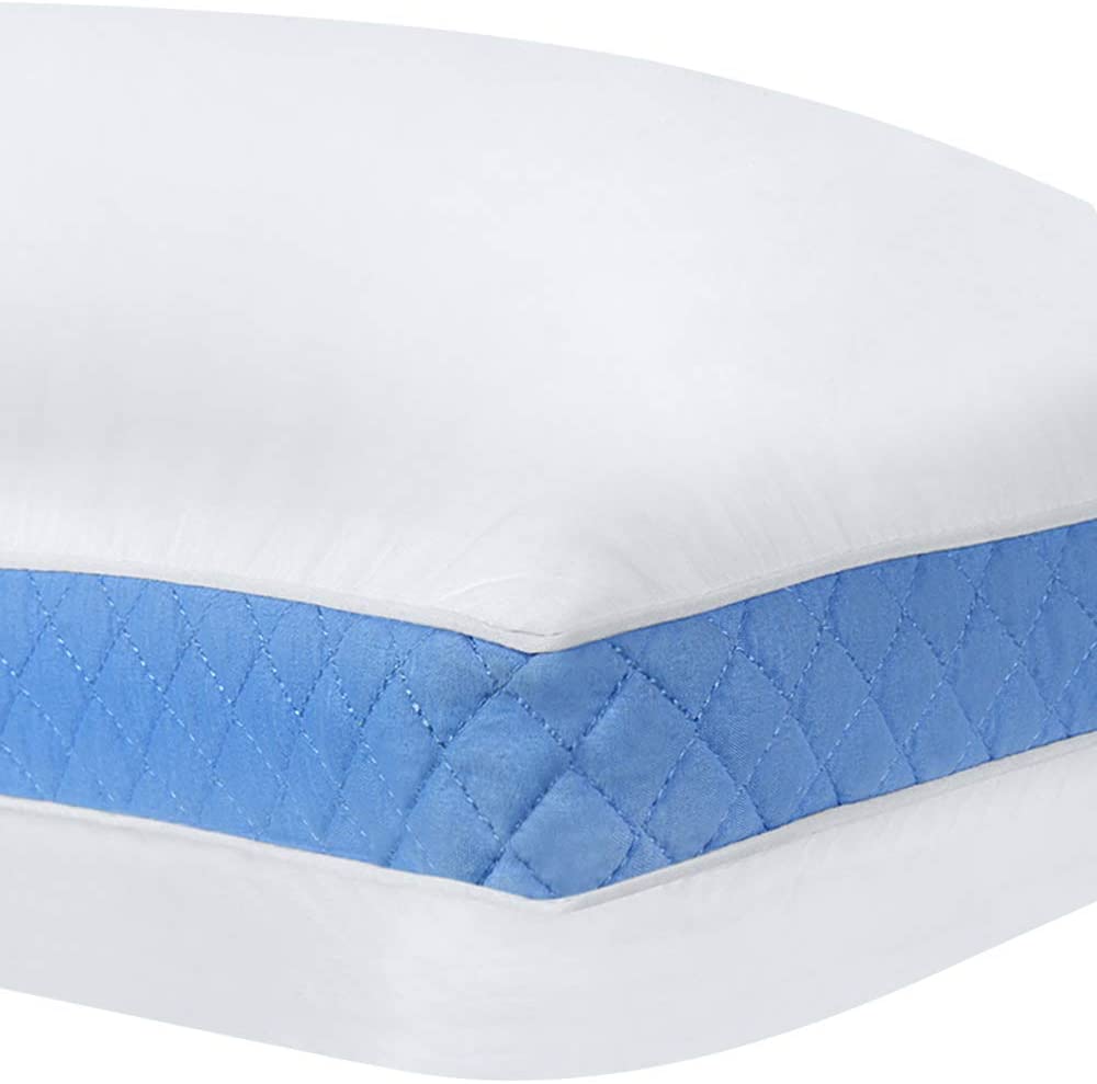 Bedding Gusseted Pillow (2 - Pack) Premium Quality - Side Back Sleepers - Anna's Linens