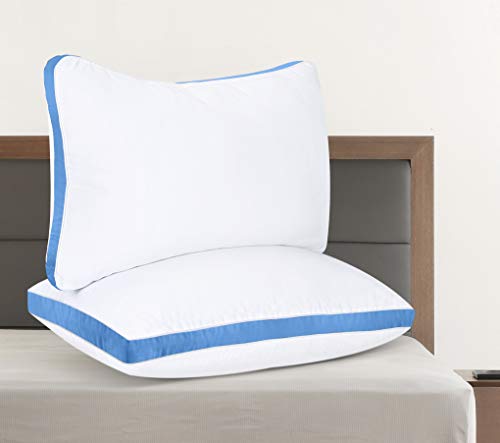 Bedding Gusseted Pillow (2 - Pack) Premium Quality - Side Back Sleepers - Anna's Linens