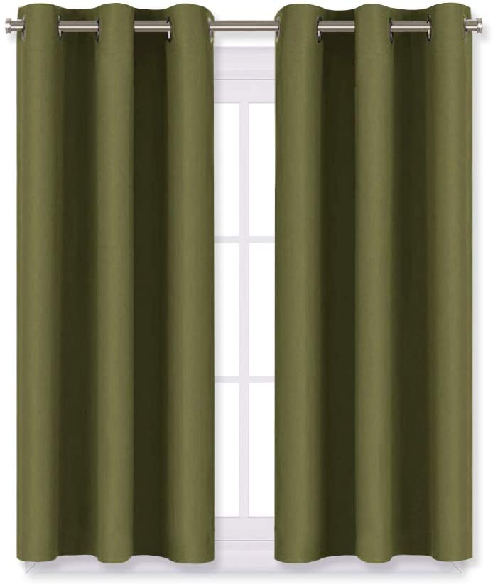 Light Blocking Curtain Soft Fabric 1 Pair