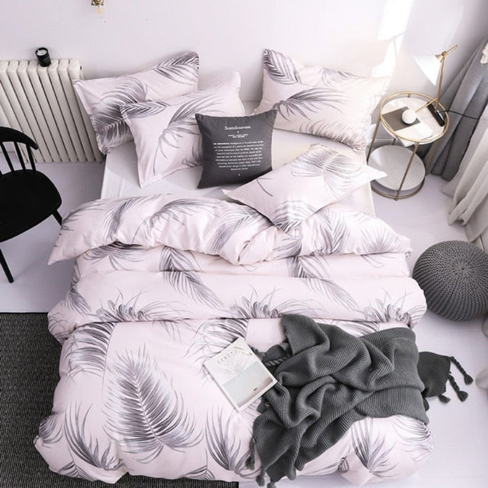 Classical Double - Sided Bed Sheet 3 pcs Quilt Cover Set - Anna's Linens