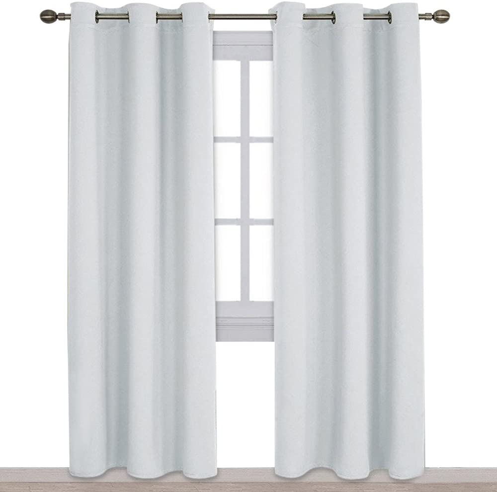 Light Blocking Curtain Soft Fabric 1 Pair