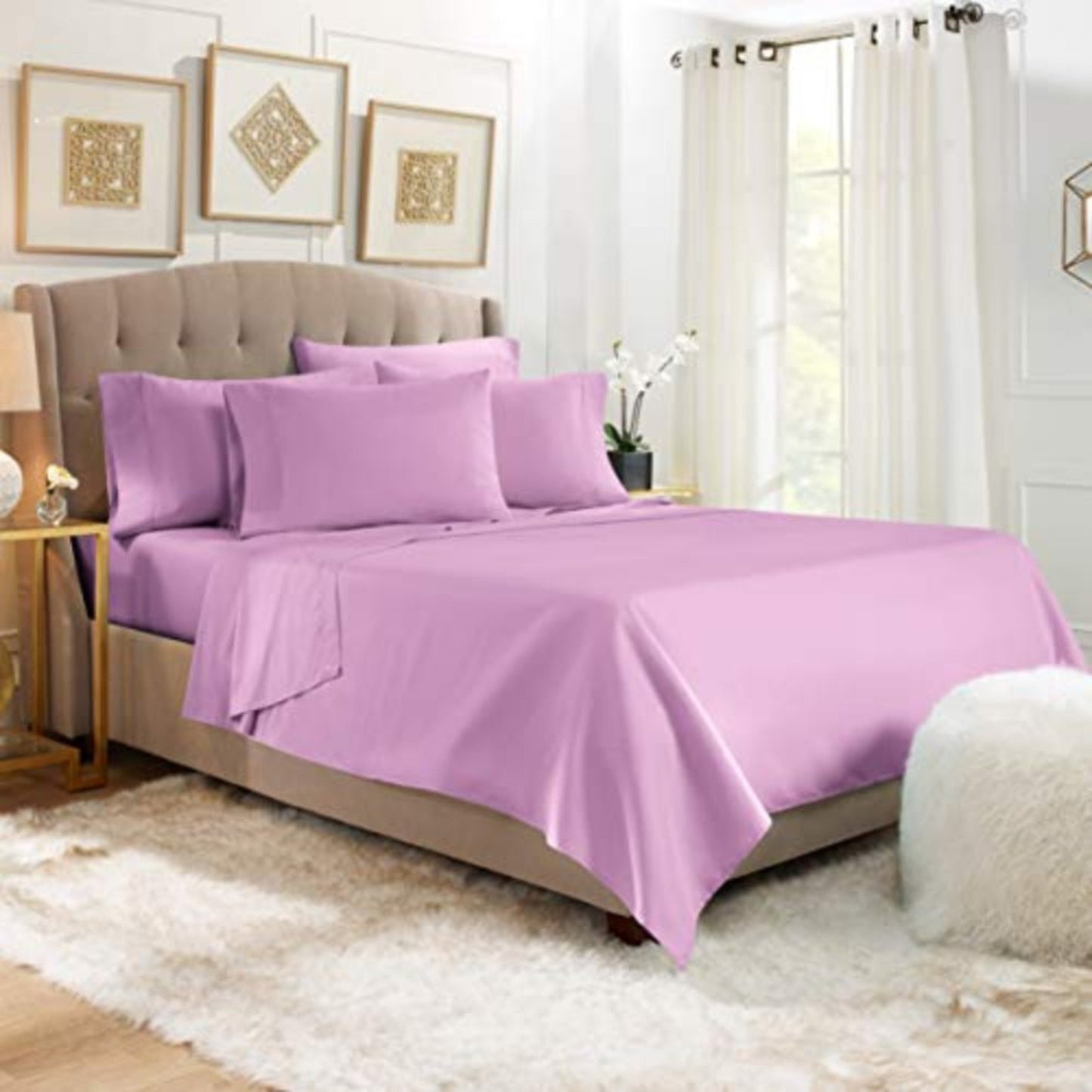 Deep Pocket Hypoallergenic Bedding 6 Piece Set - Anna's Linens