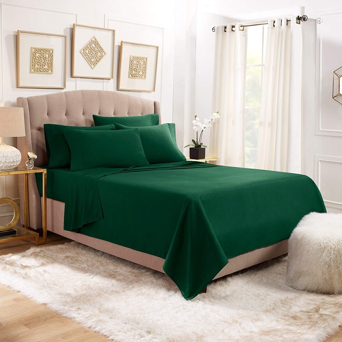 Deep Pocket Hypoallergenic Bedding 6 Piece Set - Anna's Linens