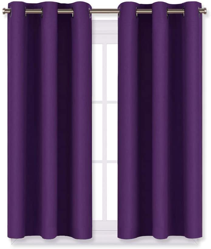 Light Blocking Curtain Soft Fabric 1 Pair