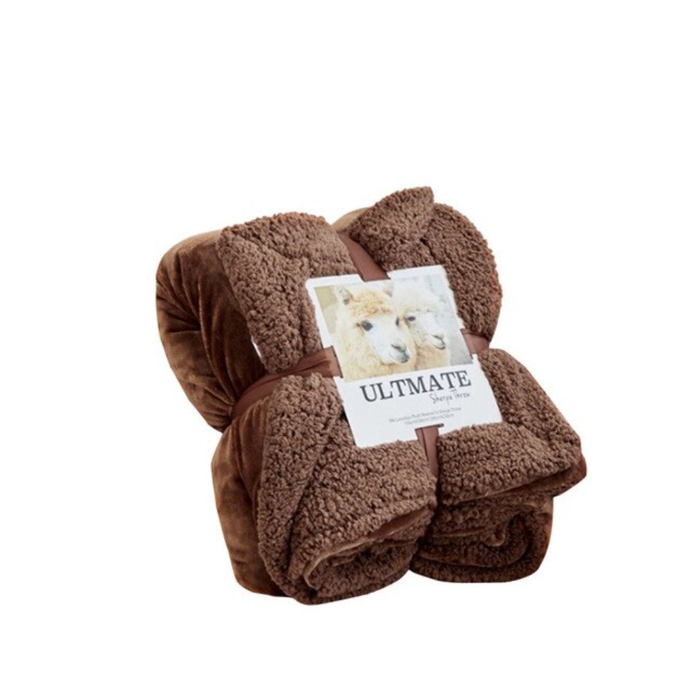 Double Thick Flannel Fleece Breathable Soft Warm Blanket - Anna's Linens