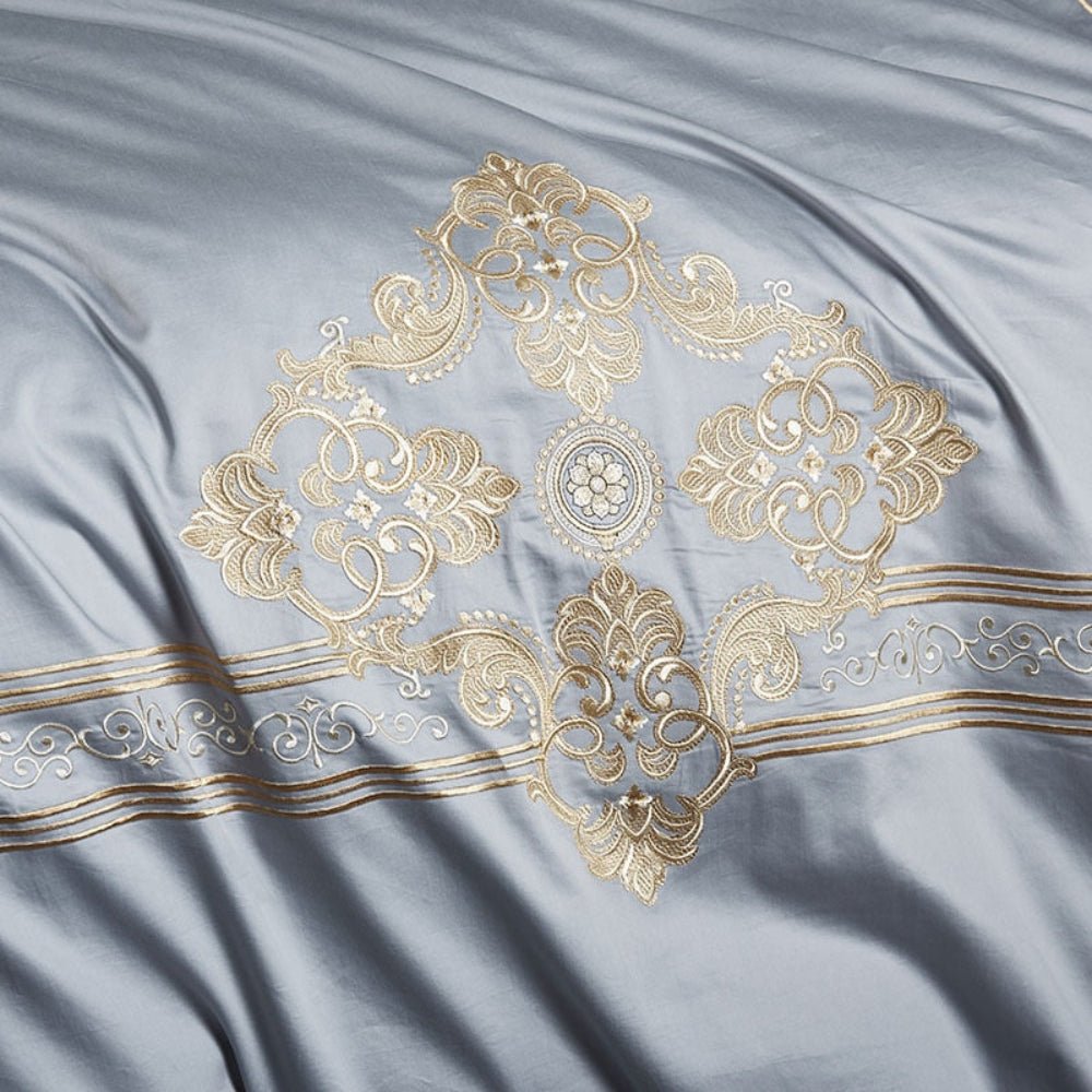 Floral Soft Comfortable Bamboo Fiber Duvet Cover Bedding Set - Anna's Linens