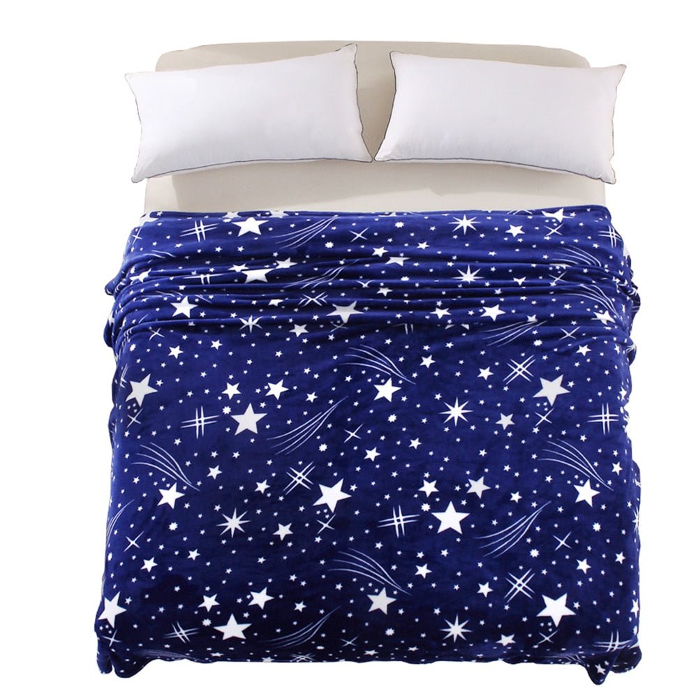 High Quality Super Soft Warm Plush Fleece Blanket - Anna's Linens