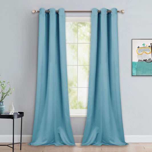 Light Blocking Curtain Soft Fabric 1 Pair - Anna's Linens