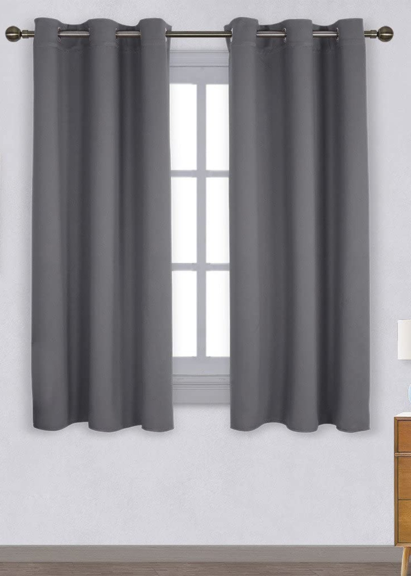 Light Blocking Curtain Soft Fabric 1 Pair - Anna's Linens