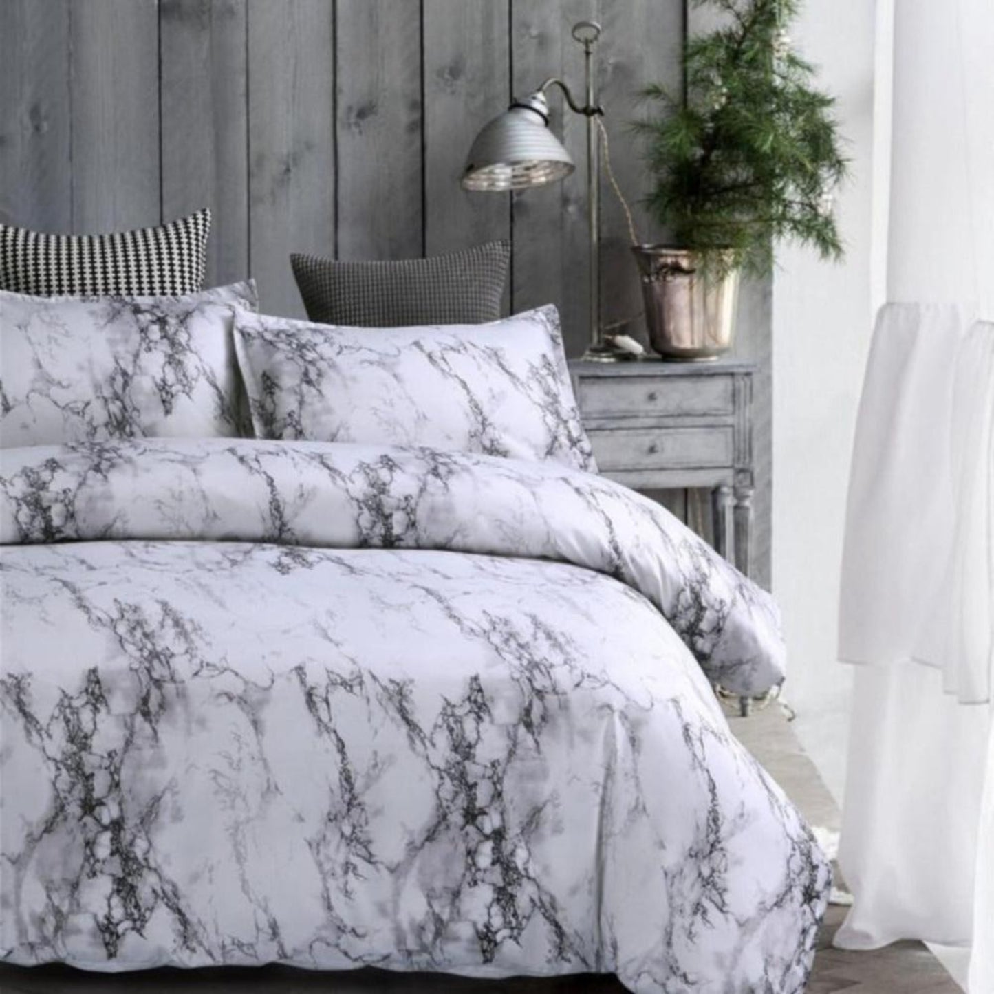 Marble Duvet Bedding Set - Anna's Linens