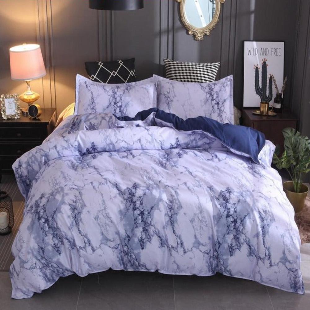 Marble Duvet Bedding Set - Anna's Linens