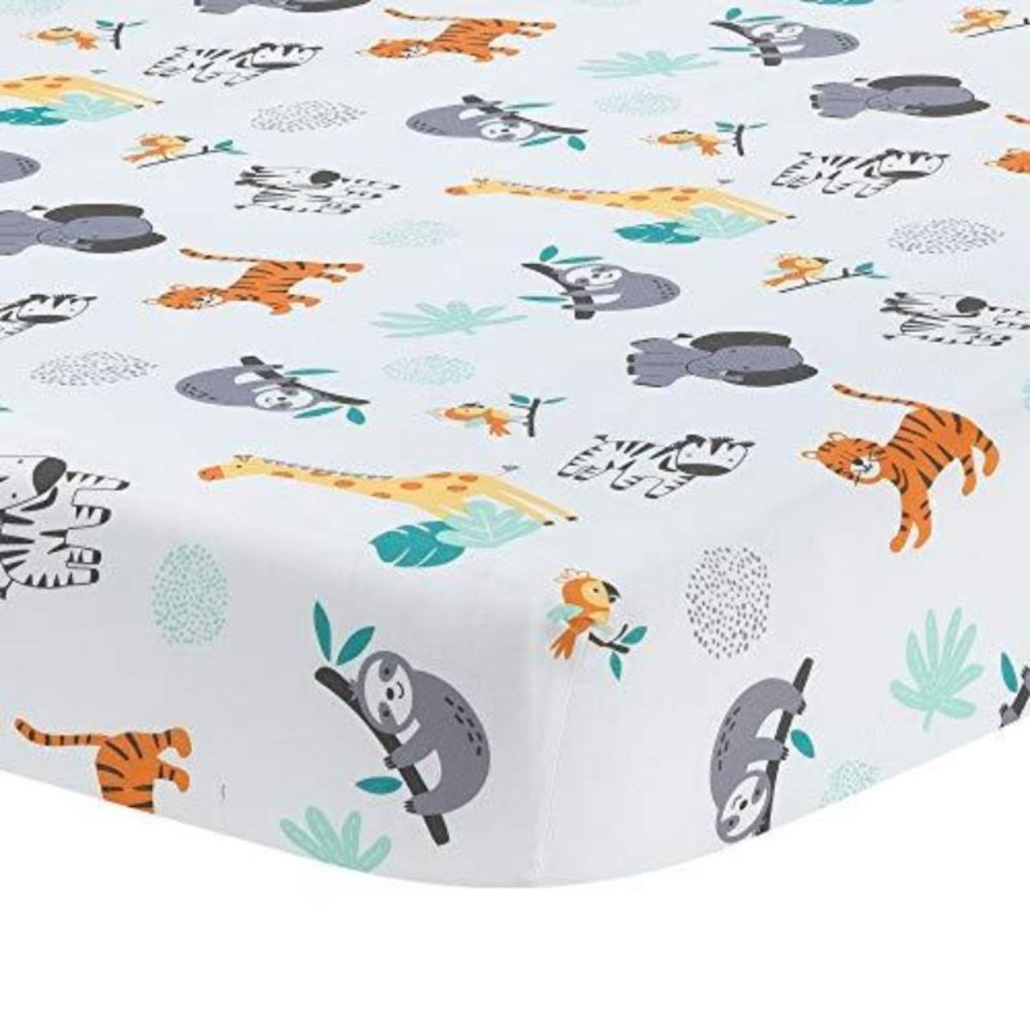 Mighty Jungle 3Piece Crib Bedding Set - Anna's Linens